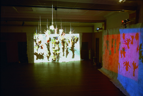 light projection art work